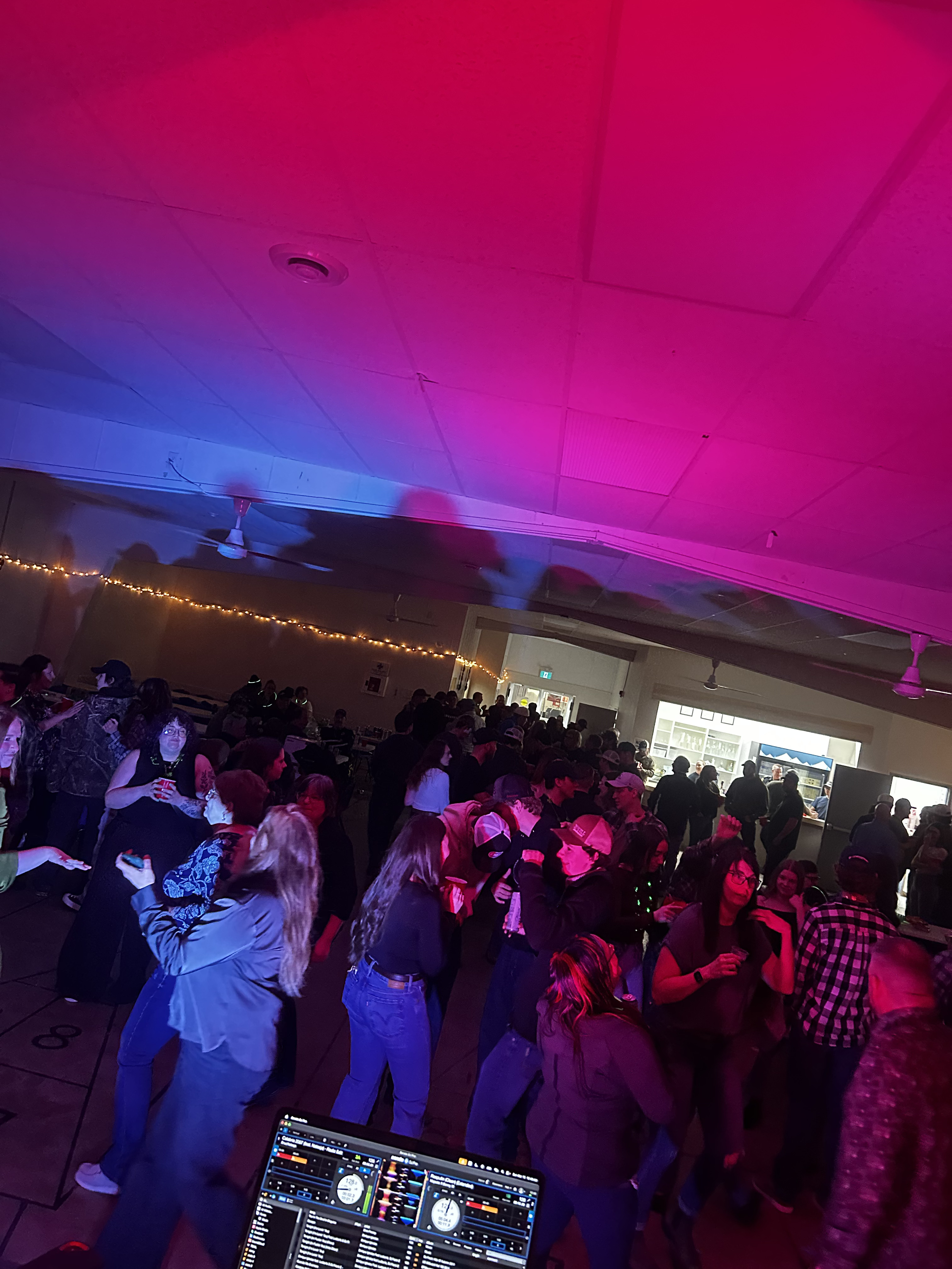 Live DJ performance at a Manitoba event