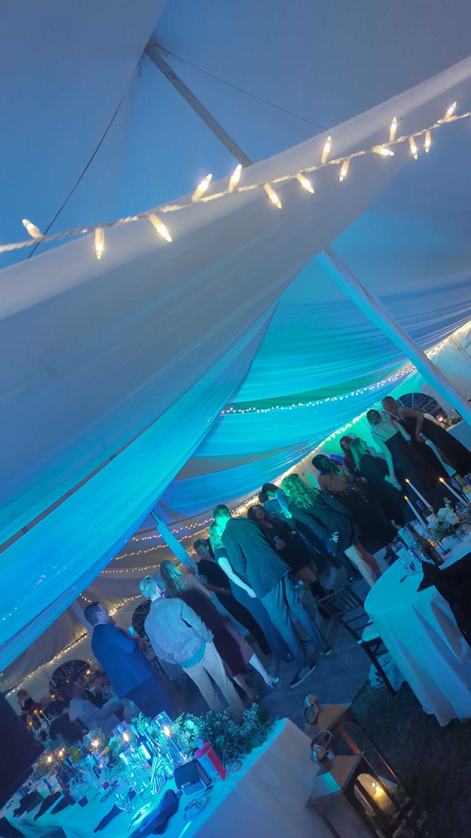 Dance floor energy at a Brandon wedding social