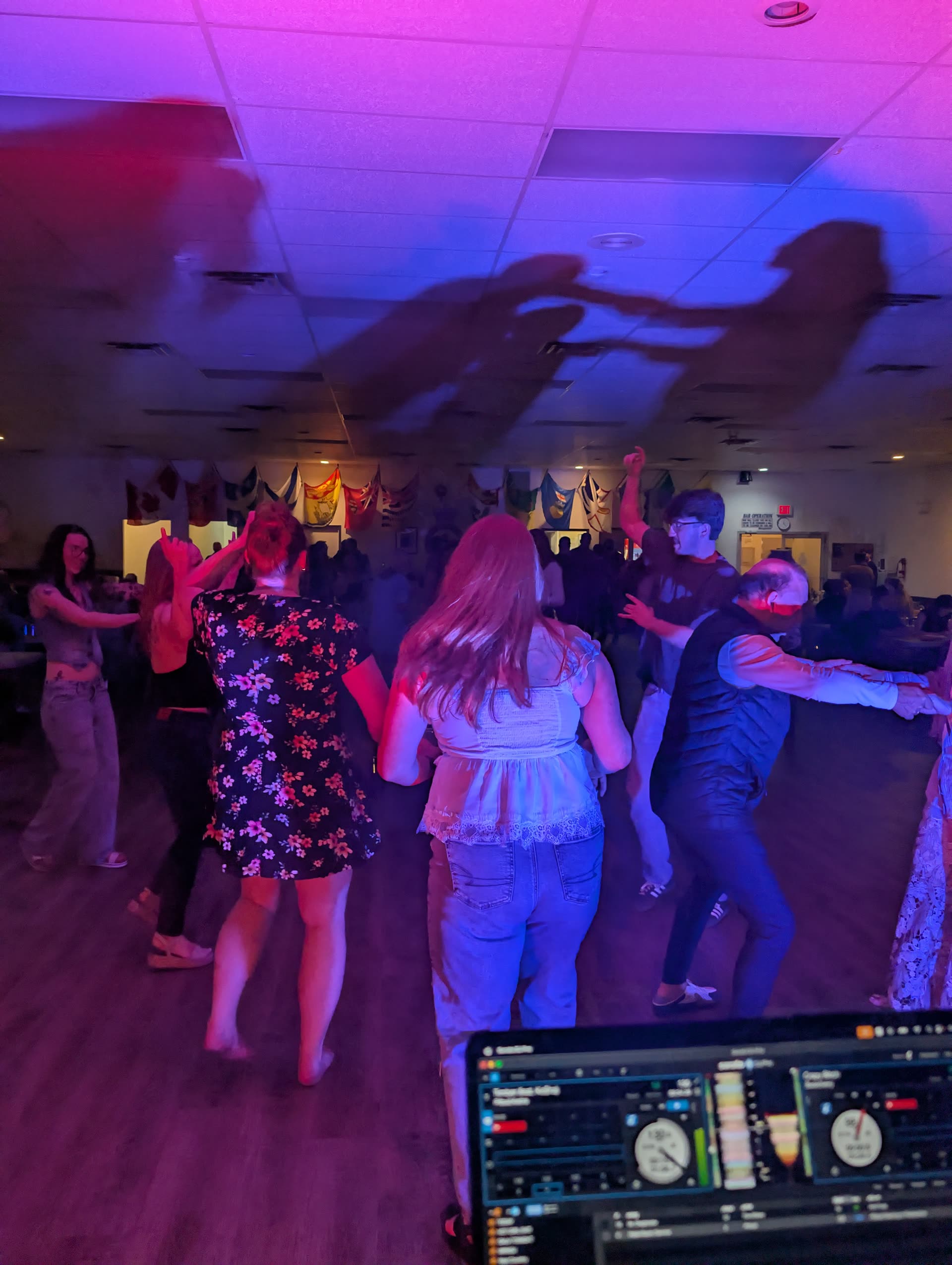 Wedding DJ setup in Brandon MB by NearMe Entertainment