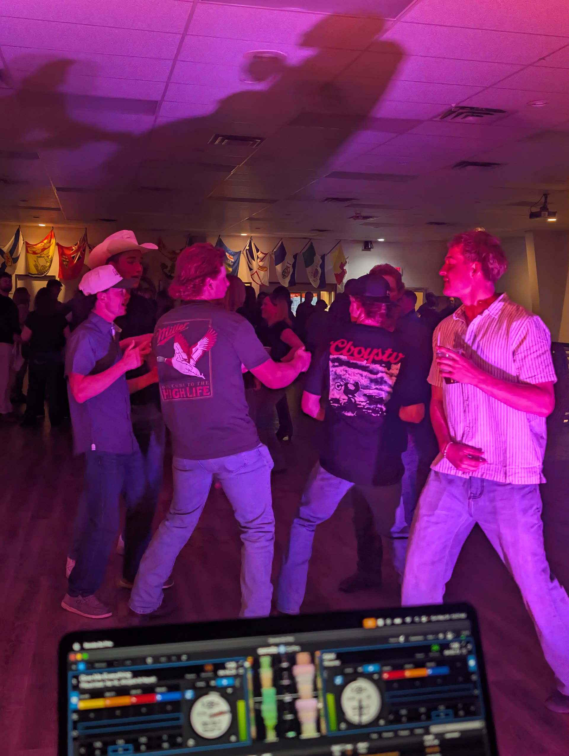 NearMe Entertainment DJ performing at a corporate event in Westman